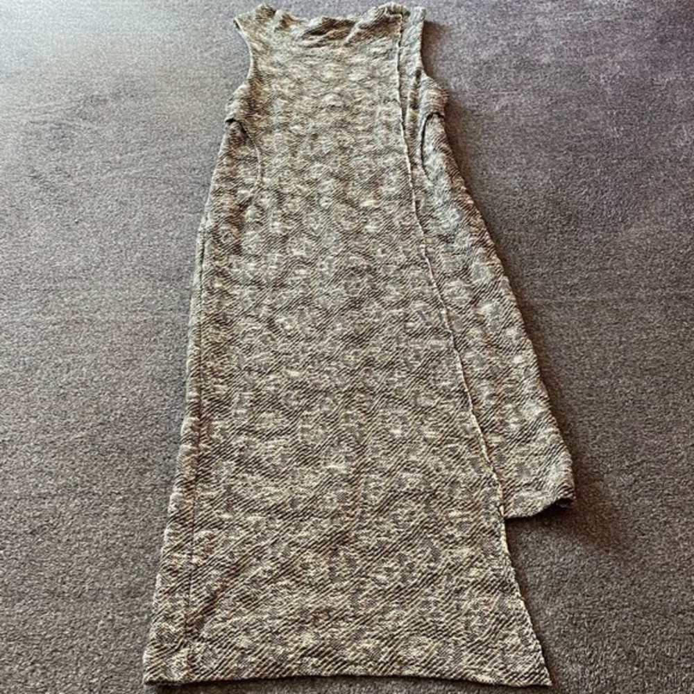 Free People Gray Sleeve-less With Pockets‎ ( S )